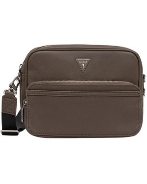 Guess Messenger Bags - Marrone