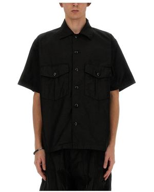Needles S/S Fatigue Shirt - Zwart