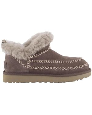 UGG Classic ultra mini alpine stivali - Grigio