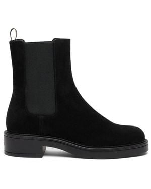 Stuart Weitzman Schoenen ,Zwart ,Suède Celia Chelsea Bootie