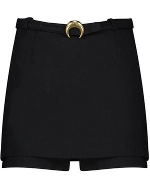 Marine Serre Short Skirts - Black