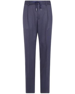 Tagliatore Straight Trousers - Bleu