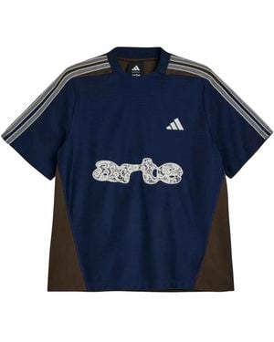 adidas Jersey T-Shirt - Blauw