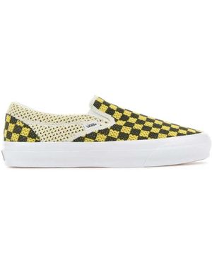 Vans Schoenen ,Veelkleurig ,Geborduurde Stof Lx Klassieke Instappers - Groen