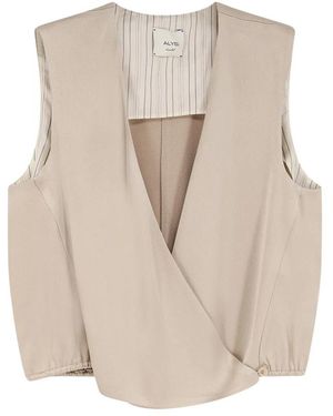 Alysi Vests - Natural