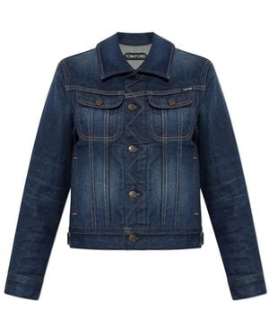 Tom Ford Denim Jackets - Blue
