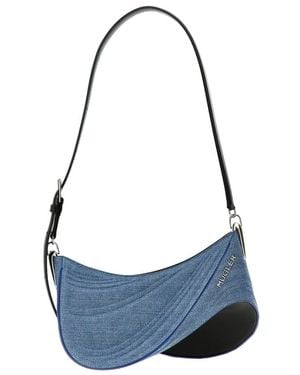 Mugler Shoulder Bags - Azul