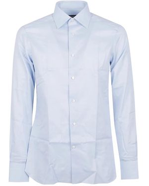 ZEGNA Formal Shirts - Blue