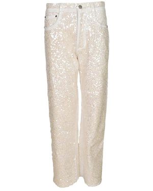 P.A.R.O.S.H. Straight Jeans - Neutro