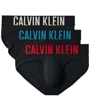 Calvin Klein Hip Brief 3Pk - Zwart