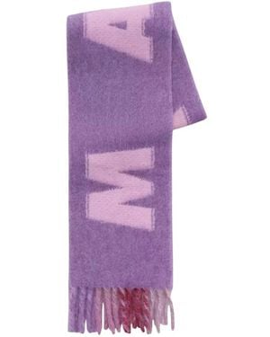 Marni Winter Scarves - Purple