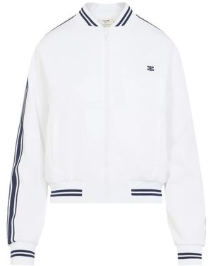 Celine Bomber Jackets - Wit
