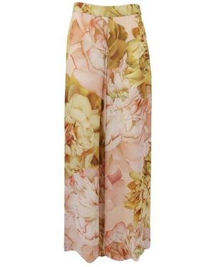 Clips Wide Trousers - Neutro