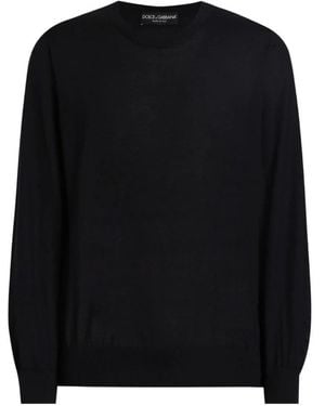 Dolce & Gabbana Cashmere Knitwear - Noir