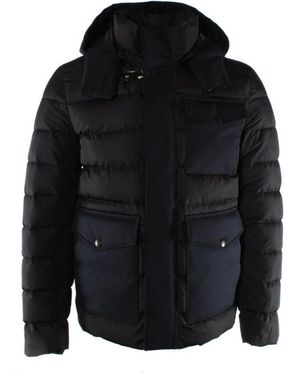Fay Blaue Jacke Für Männer - Schwarz