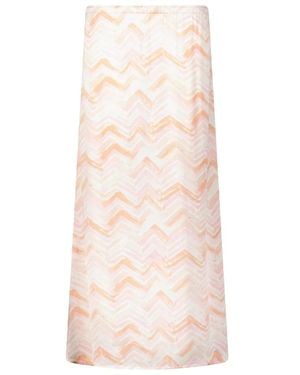 Hemisphere Maxi Skirts - Pink