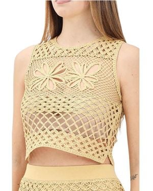 Pinko Sleeveless Tops - Neutre