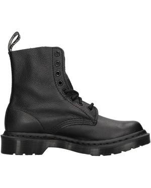 Dr. Martens Schoenen ,Zwart ,Leer 1460 Pascal Mono Enkelboots