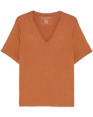 Majestic Filatures T-Hemden - Bruin