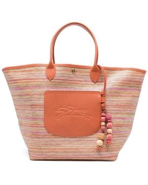 Longchamp Roseau Henkeltasche - Orange