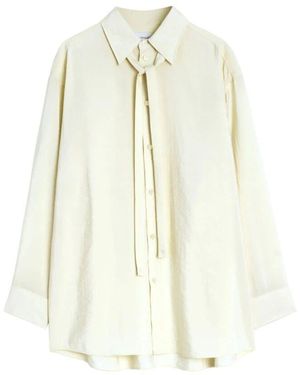 Lemaire Shirts - Natural
