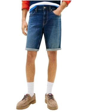 Tommy Hilfiger Denim Shorts - Blue
