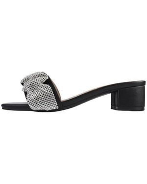 L37 Heeled Mules - Noir