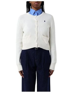 Polo Ralph Lauren Stylischer Cardigan Für Einen Trendigen Look - Blau