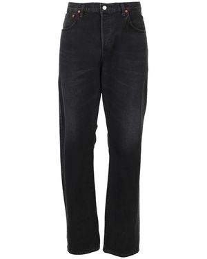Edwin Straight Fit Jeans - Black