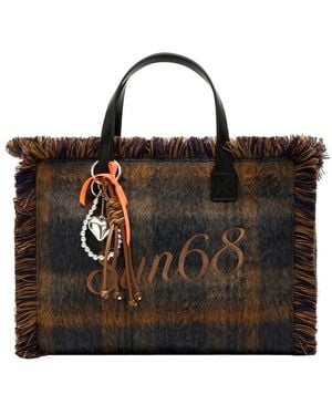 Sun 68 Shopping Bags - Black