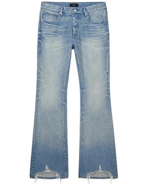 Purple Brand Jeans ,Blauw ,Katoen P026 High Contrast Bling