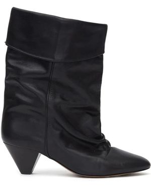 Isabel Marant Cowboy Boots - Black