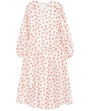 Stine Goya Midi Dresses - Roze
