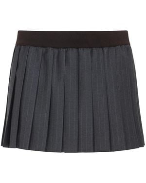 Miu Miu Mini Skirt - Grey
