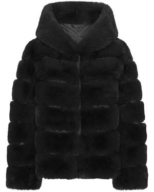 American Dreams Faux Fur & Shearling Jackets - Negro