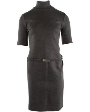 Sportmax Knitted Dresses - Black