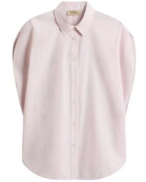 Woolrich Poplin Katoenen Blouse - Roze