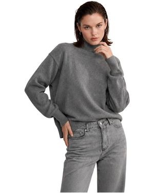Kocca Rollkragenpullover - Grau