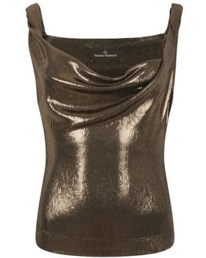 Vivienne Westwood Sleeveless Tops - Brown
