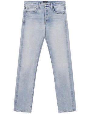 Tom Ford Straight Fit Jeans - Blue