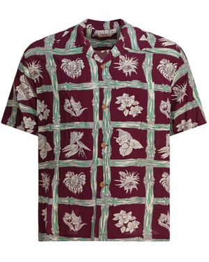 Sun Surf Short Sleeve Shirts - Roze
