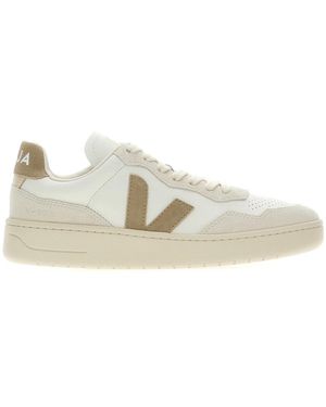Veja V-90 Leather - Wit