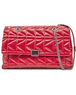 Karl Lagerfeld Shoulder Bags - Rosso
