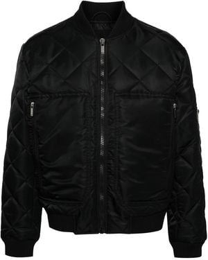 Just Cavalli Bomber Jackets - Black
