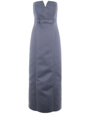P.A.R.O.S.H. Chic Mini Dress For - Blue