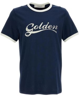 Golden Goose T-Shirts - Blue