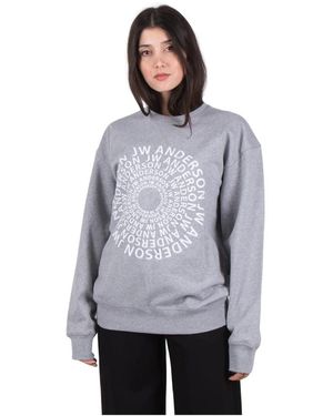 JW Anderson Sweatshirts - Grey