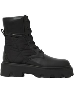 Moncler Aurea Schnürstiefel - Schwarz