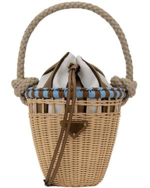 Prada Bucket Bag - Metallic