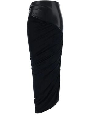 ANDAMANE Midi Skirts - Black
